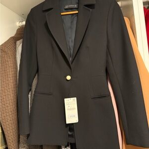 Zara Women's Classic Black Blazer